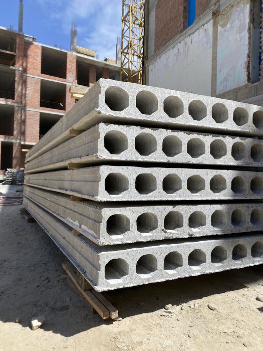 Плити перекриття, ФБС, перемички, стовпці, палі