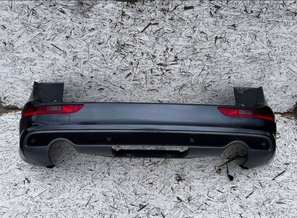 Бампер задній Audi Q5 8R Lift S-line зад оригінал рестайл разборка