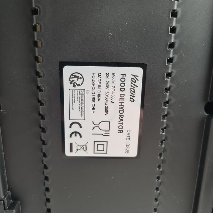 Дегідратор для овочів фруктів сушарка для овочів снеків