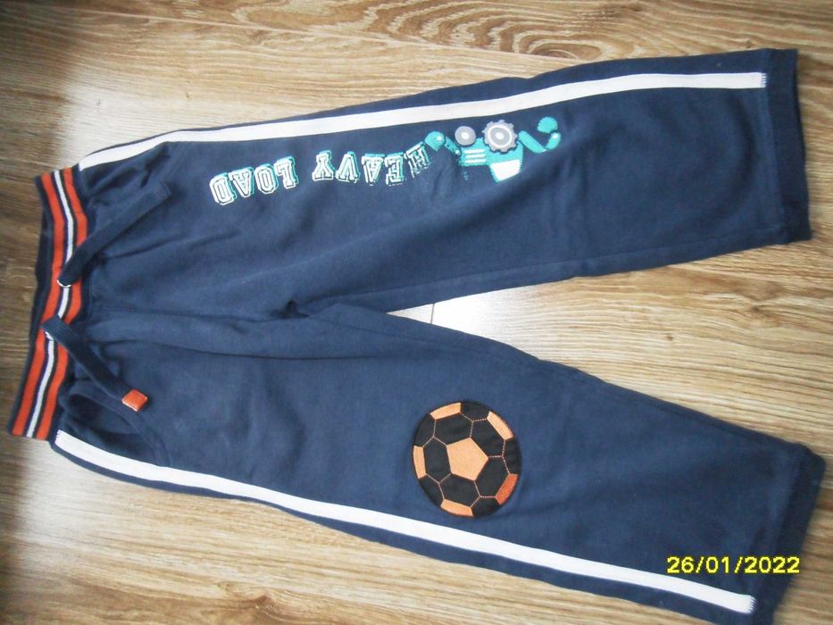 spodnie  dresy 116 dresowe lata mega WYPRZEDAŻ