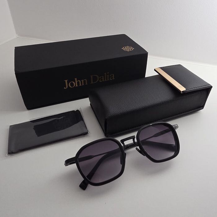 Okulary przeciwsłoneczne John Dalia Leo C305 czarne