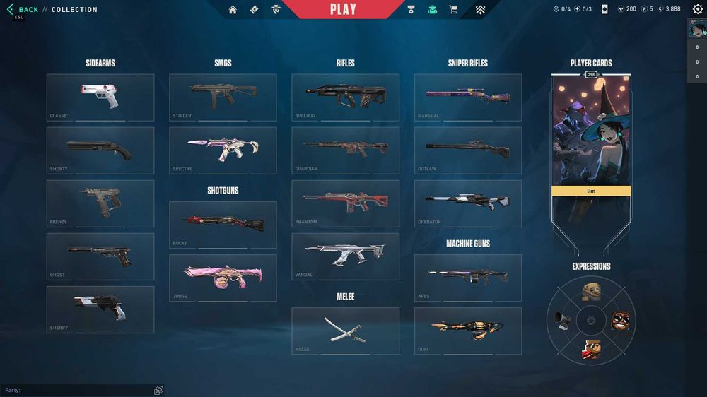 Продам свой ак Valorant//ценность ака ~60k+ vp