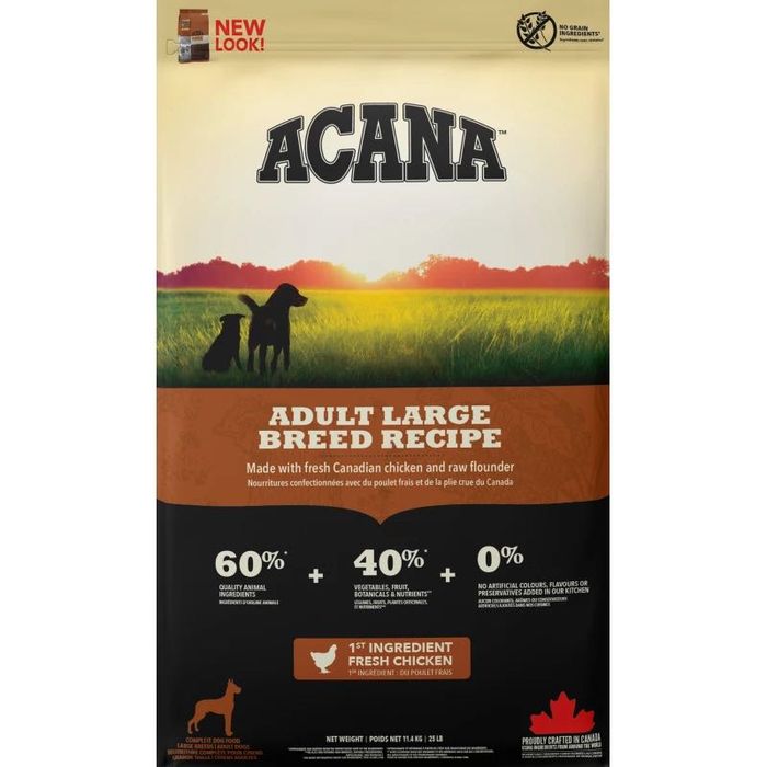 Acana Adult Large Breed 11.4 кг 17 кг сухий корм Акана