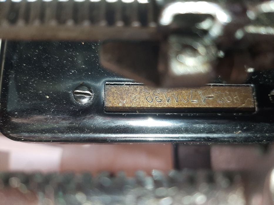 Maquina de escrever antiguidade