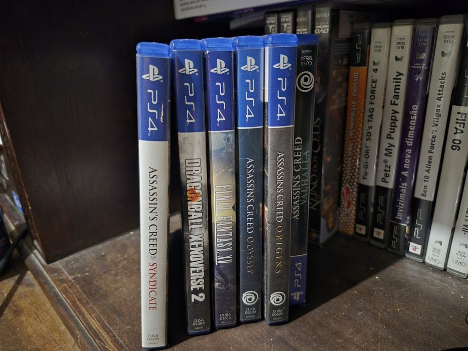 Vendo Jogos da PS4 e PS3