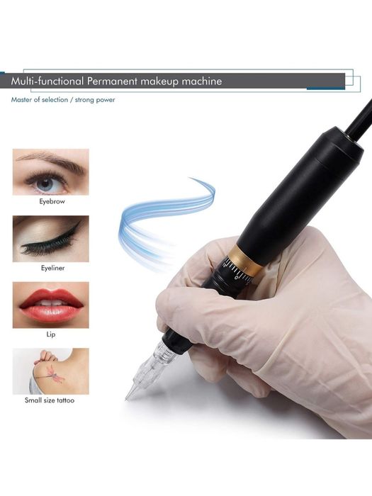 Máquina de tatuagem para maquiagem permanente-BIOMASER P100 Caneta par