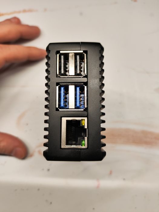 Aluminiowa obudowa Raspberry Pi 5 - pasywne chłodzenie - heatsink case