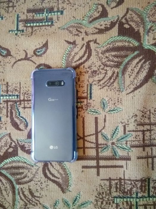 Чехол силиконовый прозрачный для смартфонов LG G8X /V50S .