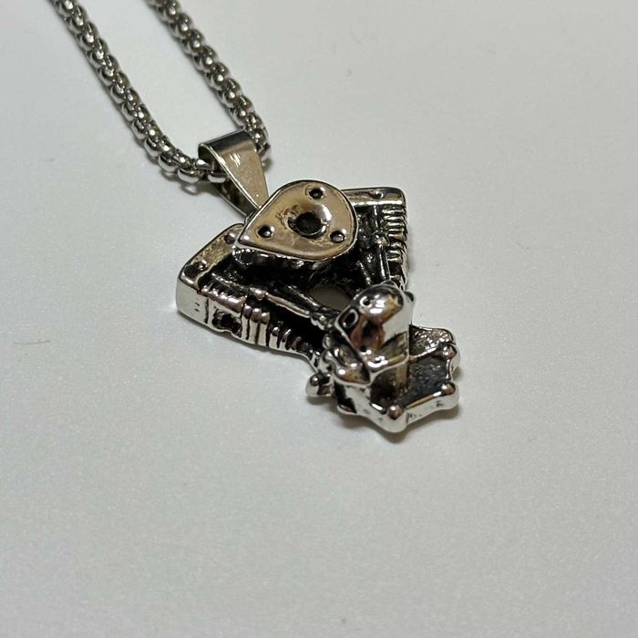 Naszyjnik Silnik Tłoki V8 V6 R4 Motoryzacja Pojazd Samochód