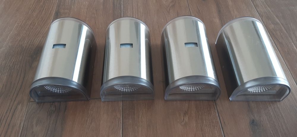 Zewnętrzna lampa ścienna z czujką PIR - 2szt
