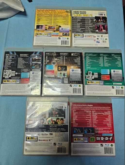 Microfones Singstar Playstation + 7 Jogos