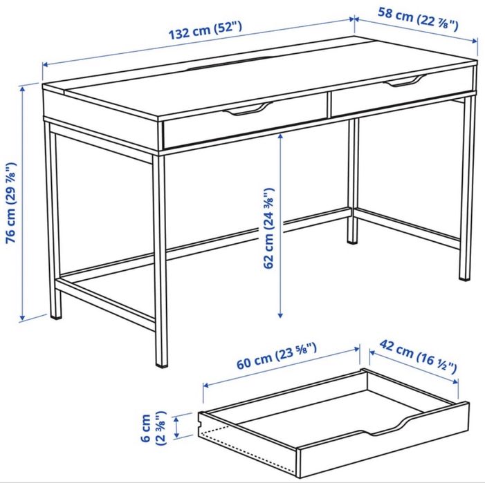 Biurko używane IKEA