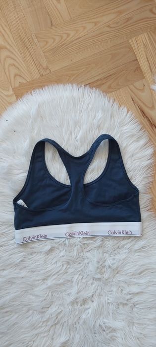 Top stanik sportowy biustonosz braletka calvin klein ck bawełniany