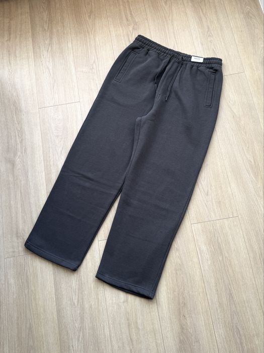 Широкі Штани PULL&BEAR Baggy Fit Чоловічі Чорні Спортивні Брюки Широкие Мужские Штаны Джогери