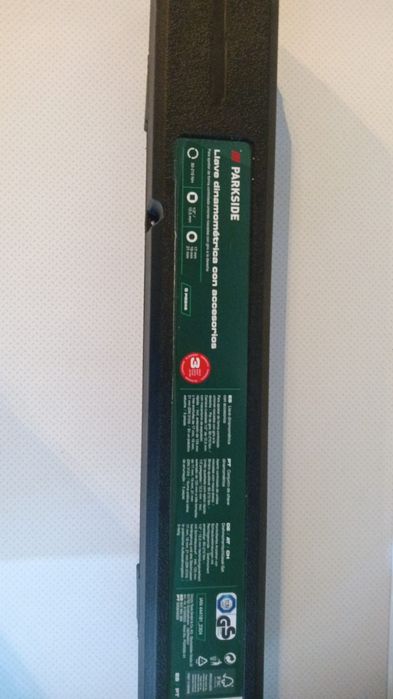 Chave dinamométrica Parkside (nova + garantia)