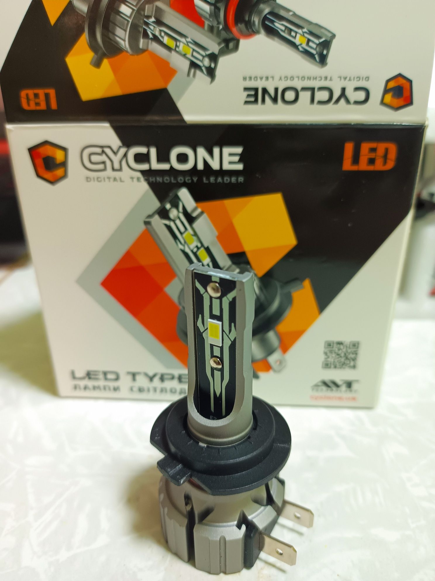 Led лампи cyclone type 32 h7 цоколь: 500 грн. - Лампочки Ізмаїл на Olx
