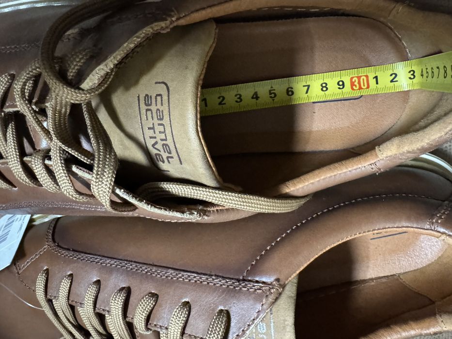 Camel Active кросівки мокасіни нові шкіра Португалія оригінал!