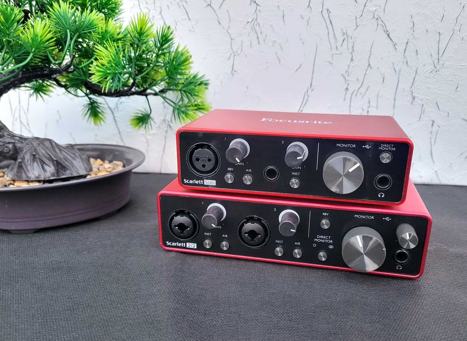 Звукова карта Focusrite Scarlett 2i2 3rd Gen (USB аудіоінтерфейс)