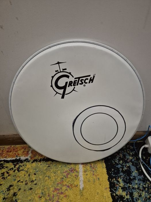 Frontowe plasiki Rogers 20" Gretsch 20" 18"