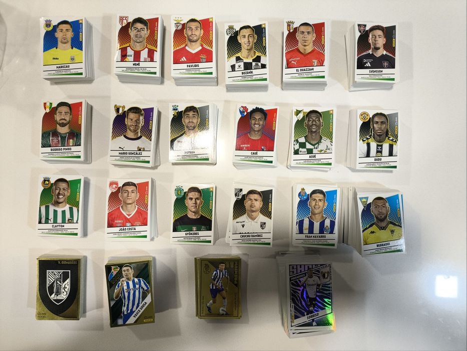 Cromos futebol liga 2024/2025 panini avulso