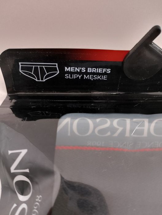 czarne slipy męskie Henderson Red Line rozmiar M