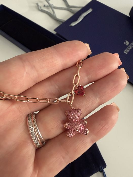 Swarovski bransoletka misiek