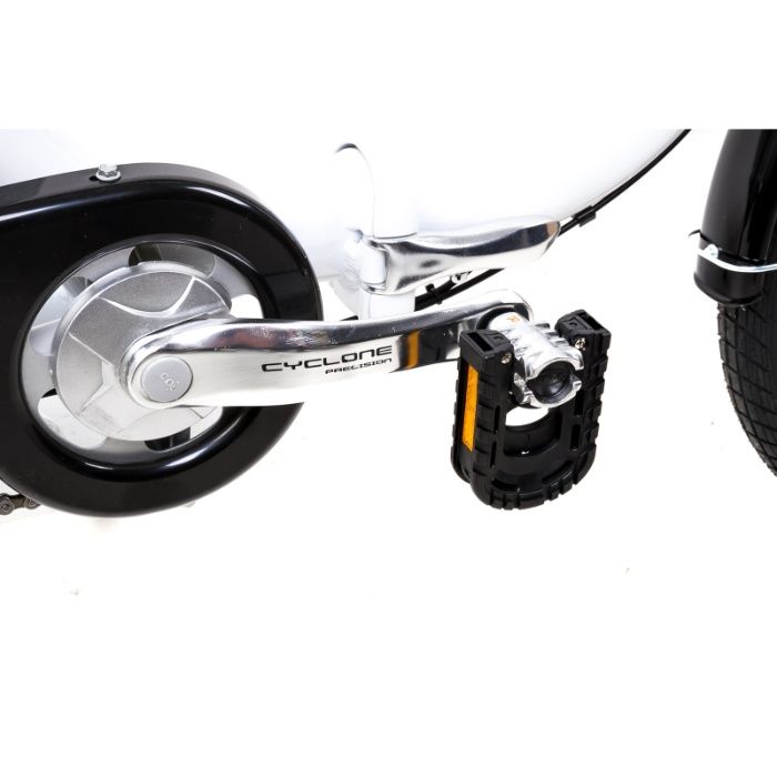 Składany rower aluminiowy 3 biegi Shimano niemiecki MIFA z prądnicą