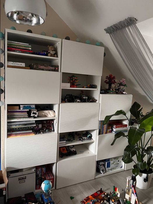 IKEA Besta- biały regał (system modułowy)