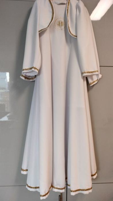 Alba dla dziewczynki skromna śliczna sukienka