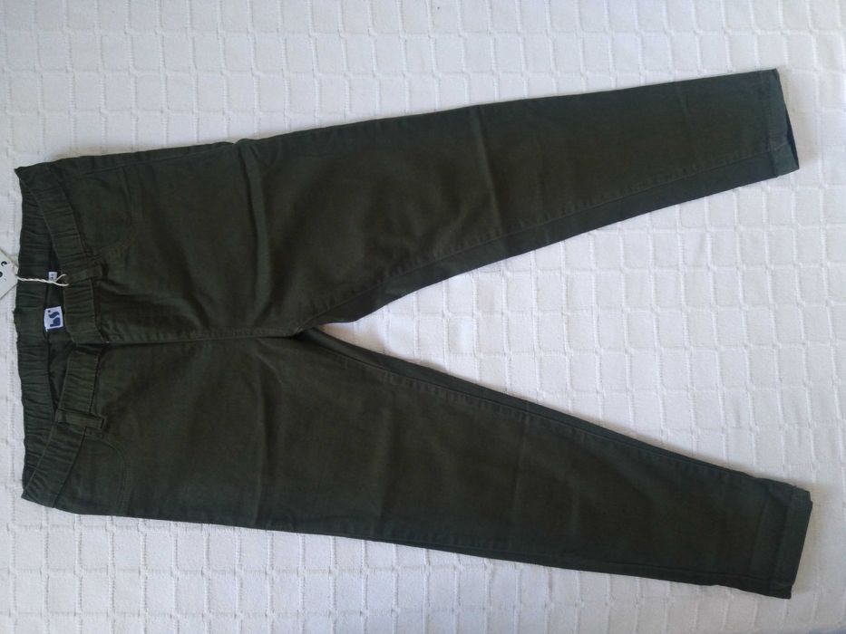 Calças Ganga Verdes Basics 42