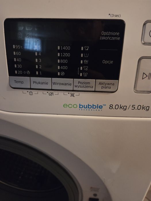 Pralko-suszarka Samsung EcoBubble 8 kg Digital Inverter