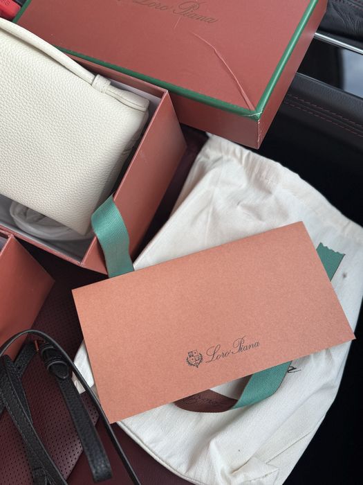 Сумка лоро пиана loro piana lp натуральна шкіра