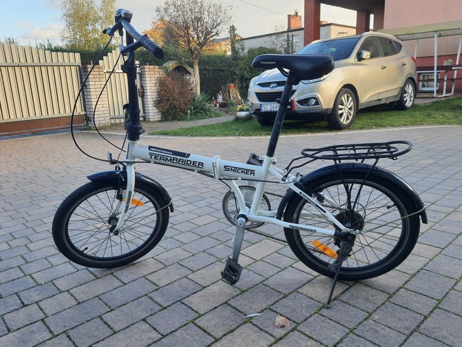 Rower składak, idealny stan, jak nowy, kola 20'