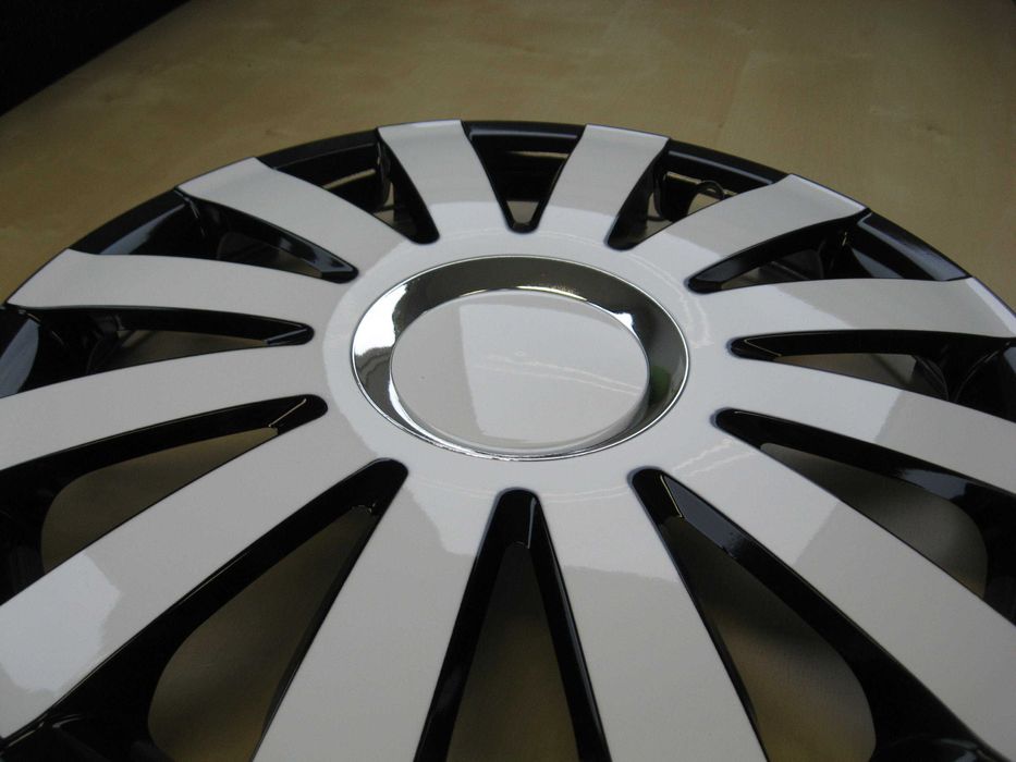 Kołpaki BIAŁE 14 15 16 Opel 13 Ford Citroen Seat Renault KIA VW Mazda