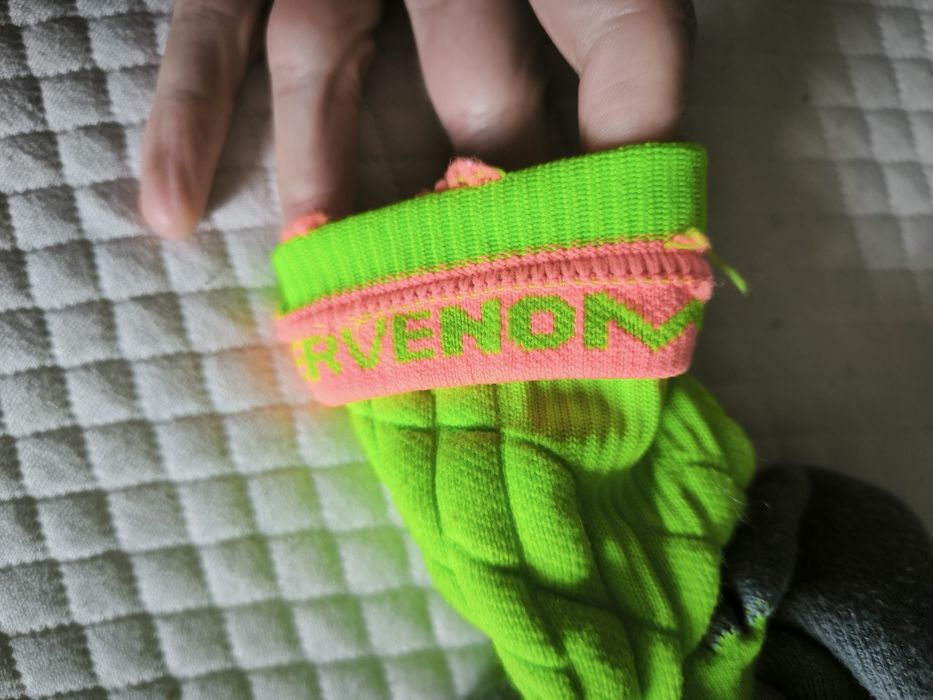 Nike Hypervenom skarpety dziecięce 1 junior piłkarskie zielone