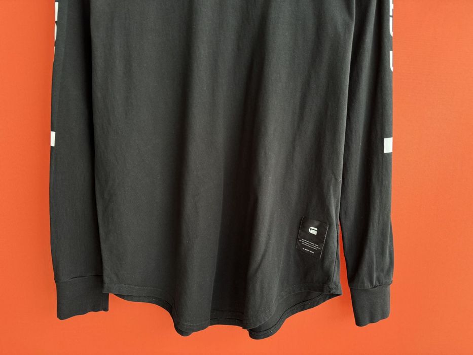 G-STAR RAW Оригінал чоловіча кофта футболка з довгим рукавом лонгслів розмір M