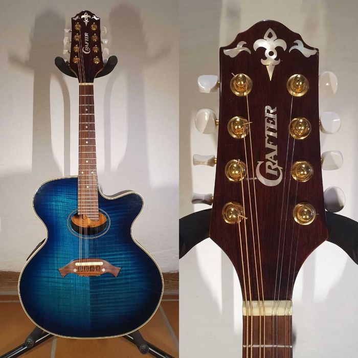 Crafter M75E Bandolim / Mandolin Eletroacústico