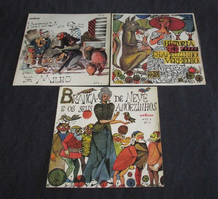 Vinil Histórias para Crianças Orfeu Singles Branca de Neve