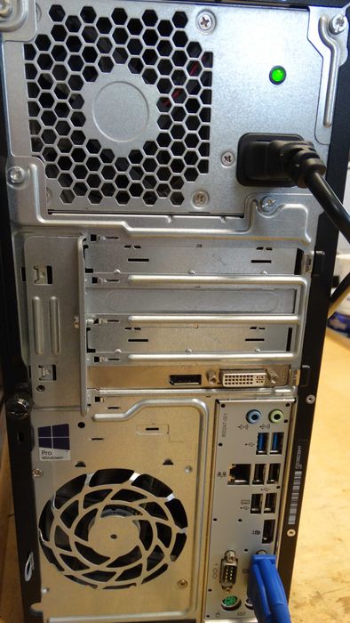 Oryginalny komputer HP na i5