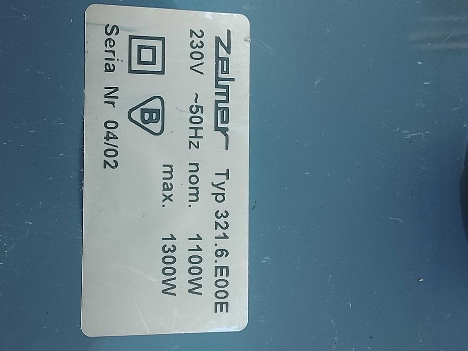 Mocny odkurzacz ZELMER - 1300W /Polecam