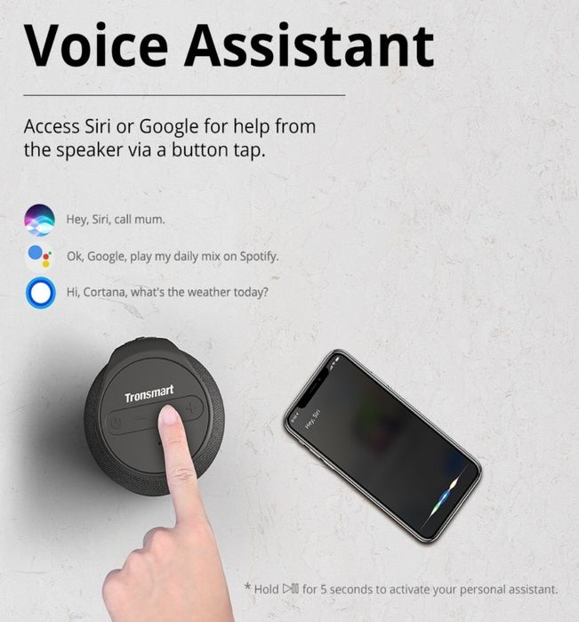Coluna Bluetooth Tronsmart T6 mini

Excelente qualidade/preço.