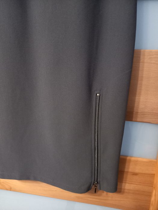 Grafitowa sukienka rozm. S