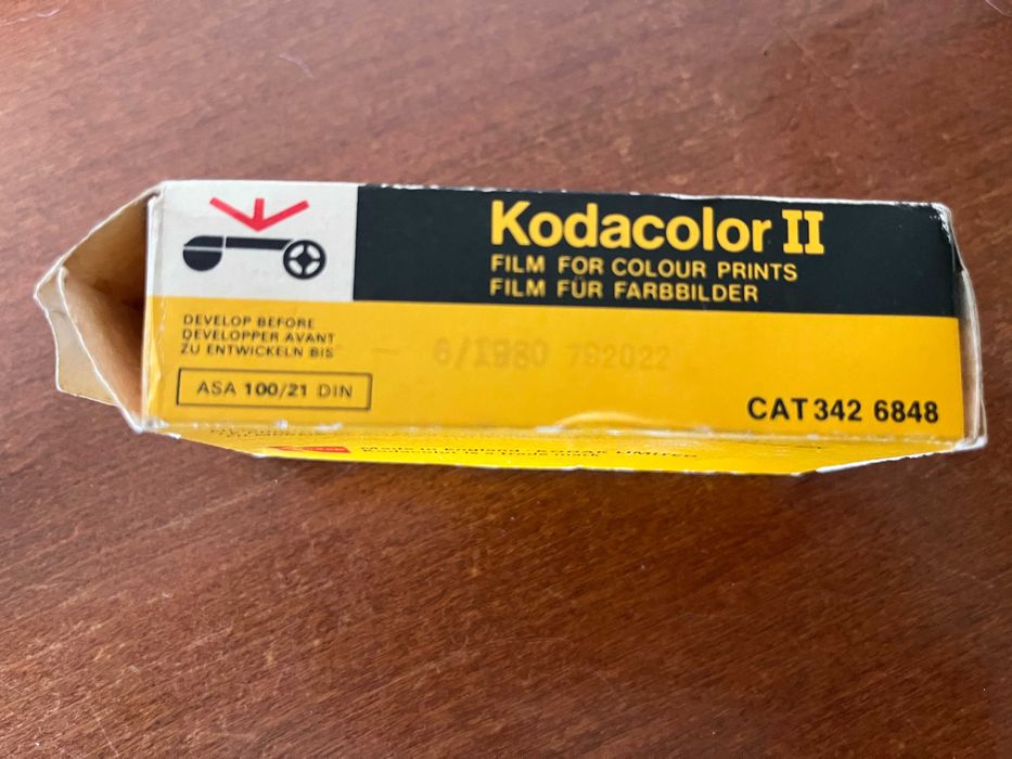 Kodak Film 28 x 28 mm C126-20 - Kodacolor II Vintage