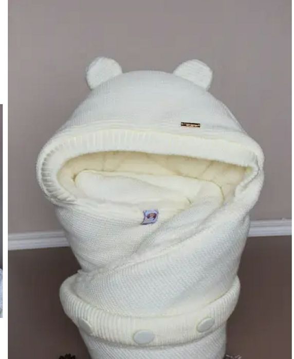 Конверт для новонародженого "Молочний мiшутка"