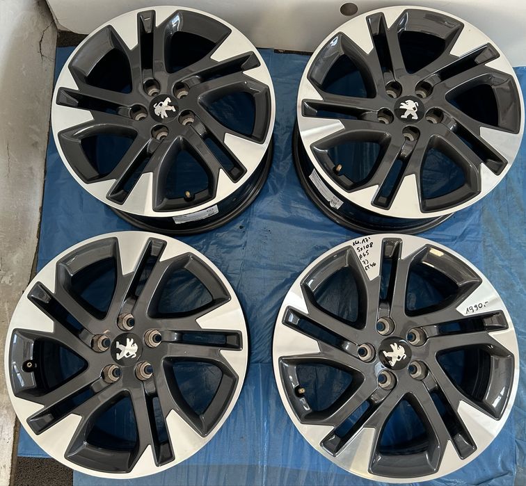161 Felgi Peugeot R 17 5x108 otwór 65 Bardzo Ładne