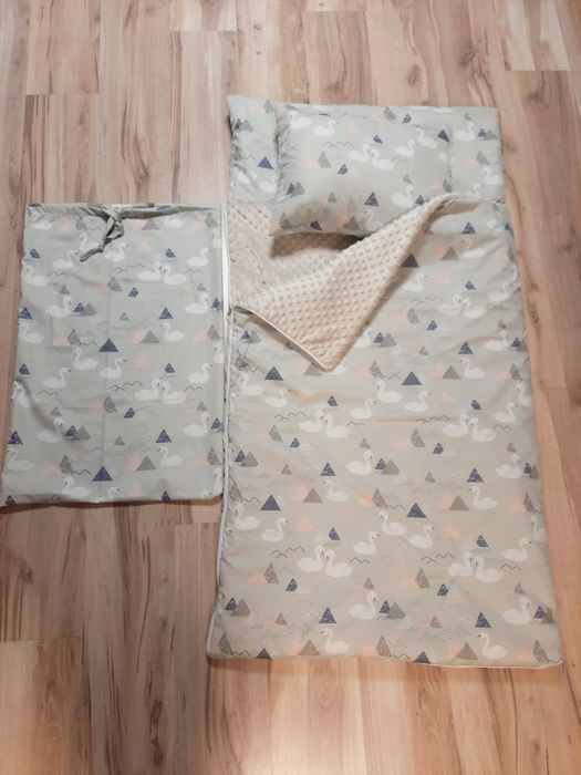 Śpiworek do przedszkola minky 75x145