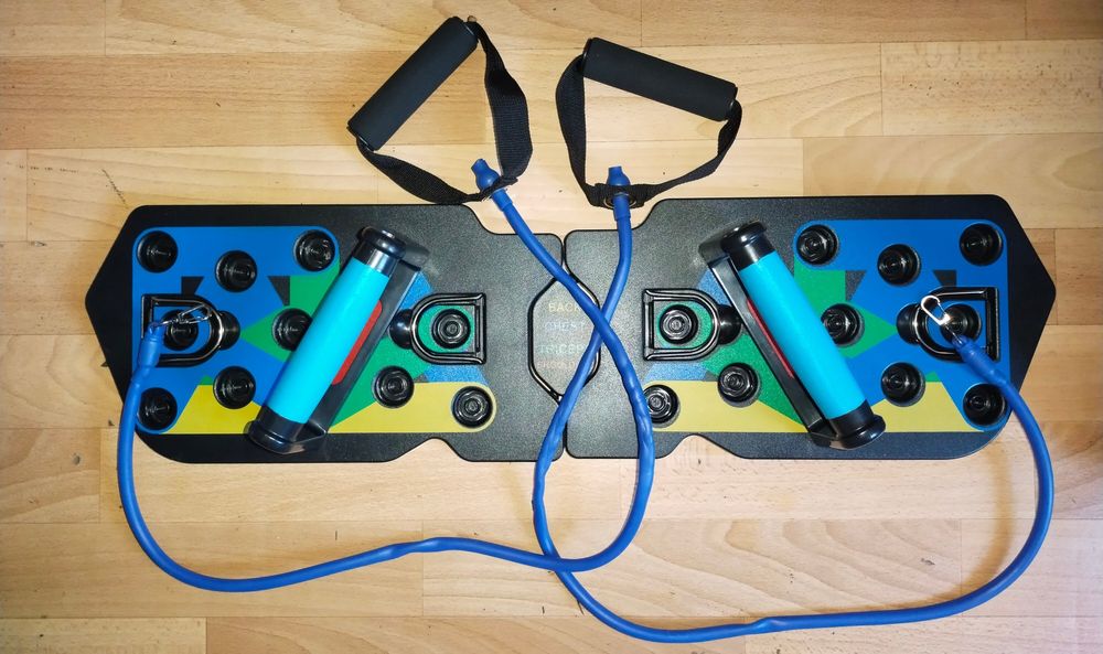 Многофункциональная доска для отжиманий, эспандер для