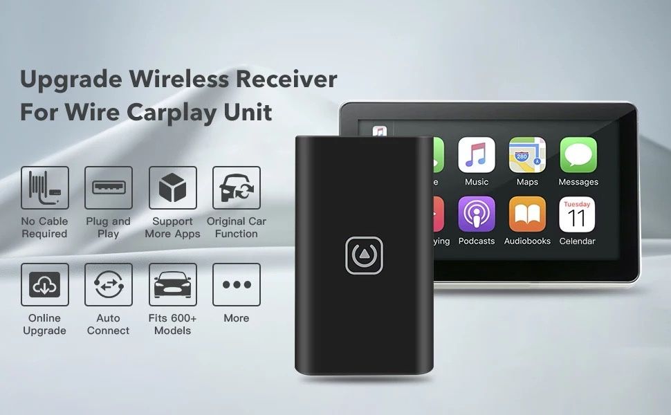 Безпровідний адаптер Carplay Mazda, Mercedes, Porsche, Audi, Toyota