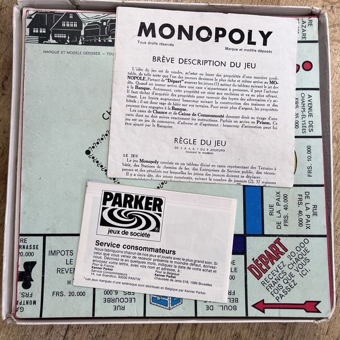 Jogo Monopoly Éditeur Exclusif Vintage