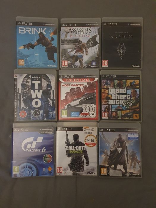 PlayStation - PS3 Slim 250 Gb com jogos